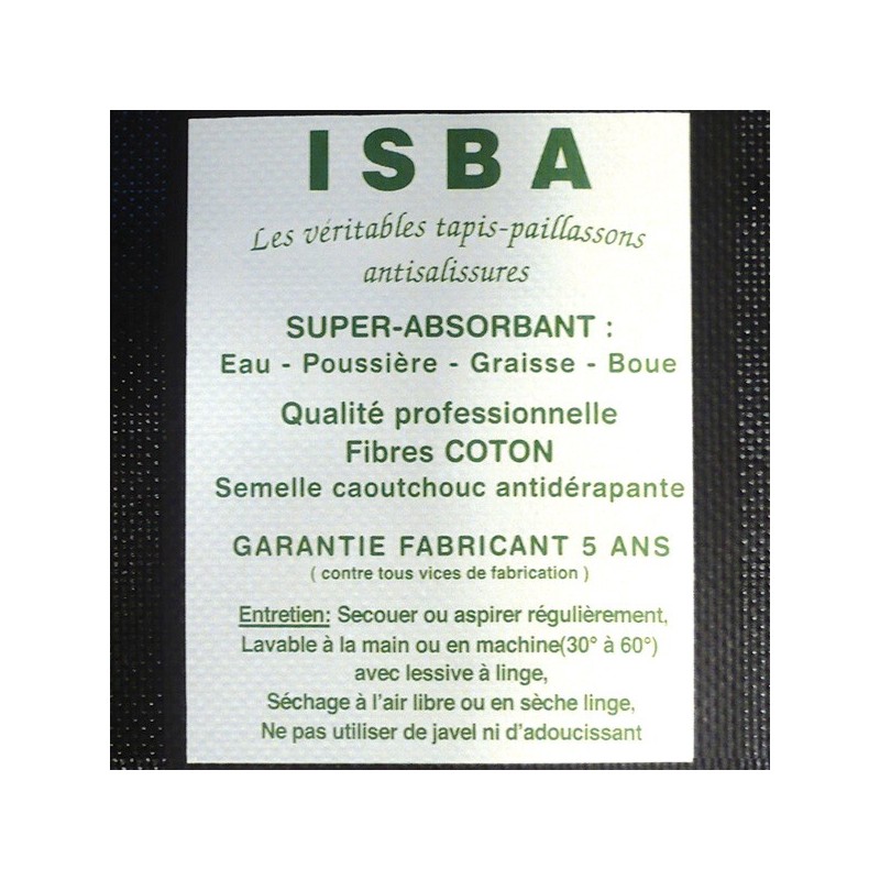 Tapis coton ISBA - Tapis coton ISBA 85x150 Tapis coton ISBA - Tapis coton ISBA 85x150