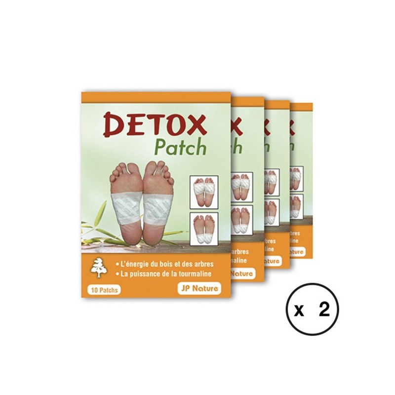 Détox patch - Foot patch JP NATURE - Détox complète x2 - 80 patchs Détox patch - Foot patch JP NATURE - Détox complète x2 - 80 patchs
